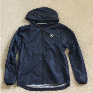 Men’s navy blue Hurley windbreaker